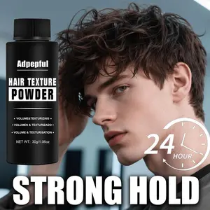 Adpepful Men's Volumizing Powder Oil Control & Thickening for All-Day Sculpted Style Boosts Root Lift Locks in Lasting Volume Absorbs Excess Oil for a Matte Non-Greasy Finish - Haircare