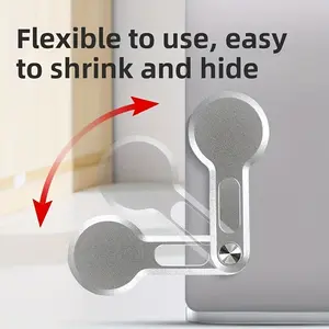 [Magnetic Laptop Stand] Magnetic Aluminum Alloy Laptop Expansion Stand |   Enhance Your Workspace
