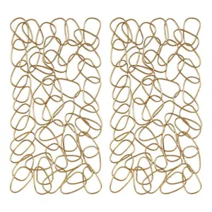 In the Loop Metal Wall Panels, S/2