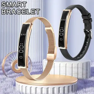 New Elegant Fashion Fitness Tracker Smart Band, Wearable Fitness Trackers, Wearable Devices, Multi-Sport Modes, Sedentary Reminder, Step Counter, Outdoor Sports, Android & iPhone Compatible