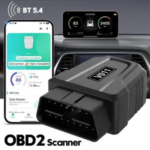 Bluetooth OBD2 Scanner Diagnostic Scan Tool Car Fault Check Engine Code Reader