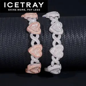 ICETRAY Heart Infinity Link Bracelet