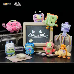 Nomster, Retro Appliances Series Plush Blind Box Keychain, 6 Vintage Appliances + 1 Secret, Pull Zipper to Express Mood, Perfect Gift for Collectors