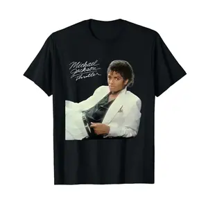 100% Cotton  Thriller Album T-Shirt, Michael Jackson Shirt, King Of Pop Merch, MJ Tour Shirt