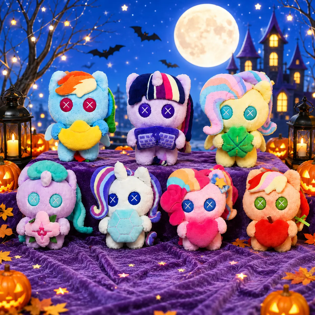 My Little Pony Hearth's Warming Eve Plush Pendant Blind Box Series 2 soft cute pony plush charms with holiday styles random designs lovely bag accessories and collectible gifts for fans
