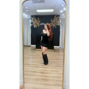 Evelyn one shoulder down dress - Black