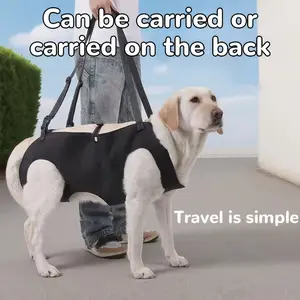 Dog Leash for Elderly and Disabled Dogs, Handheld Aid for Safe Stairs Navigation, Perfect for Medium-Sized Senior Pets, Adjustable Safety Harness