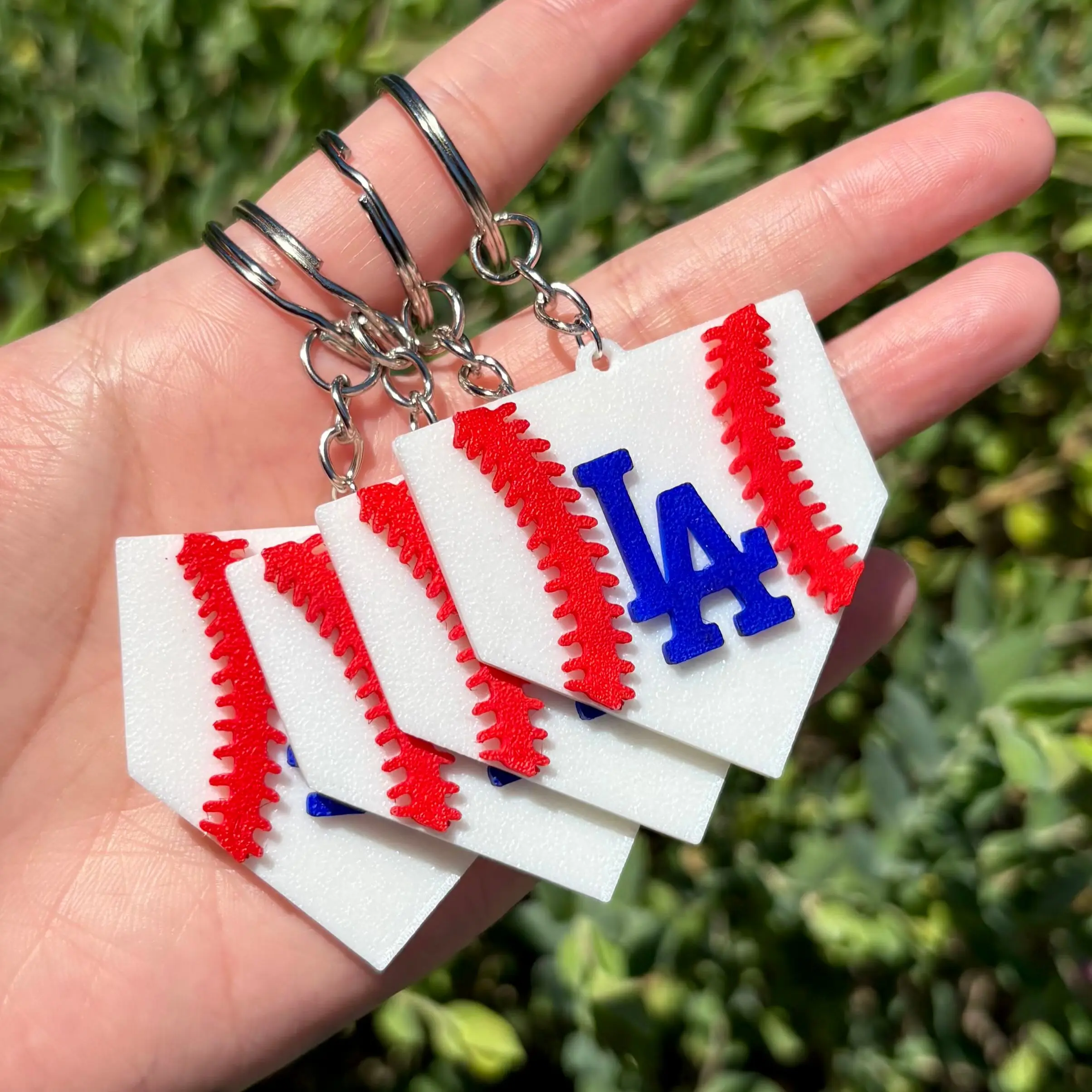 LA Homeplate 3D Keychain
