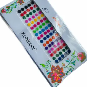 Multicolour bindi for women