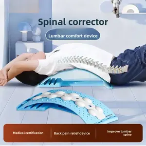 Lumbar Massage Board Soothing Lumbar Soothing Device Lumbar Intervertebral Disc Herniation Stretching Lift Lumbar Support Spinal Correction Retractor Top Lumbar Plate fathersdaygiftideas