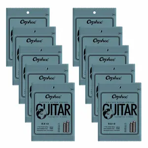 Orphee RX19 Guitar Strings (1pc/5pcs/10pcs Optional), Thin, 11-50, Electric Guitar Strings 6 String Set