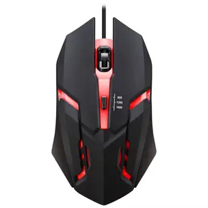Latest High-Quality Ergonomic Gaming Mouse, Suitable for Desktop and Laptop Computers, 4-Button USB RGB Backlit Mouse