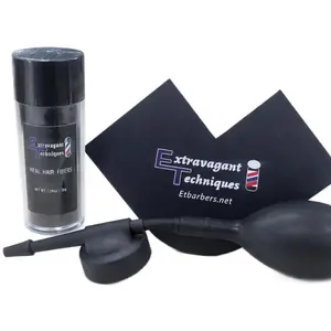 Precision Real Fiber Kit (38g) Real Hair Fibers + Precision Applicator+ enhancement card