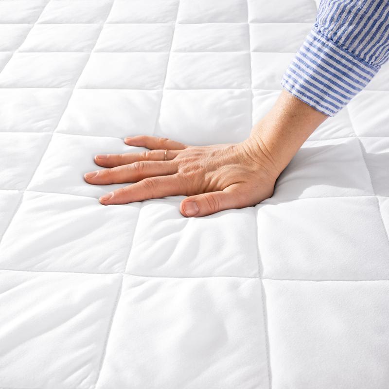 Bare Home Quilted Mattress Pad - Soft and Comfortable Padding for Your Mattress