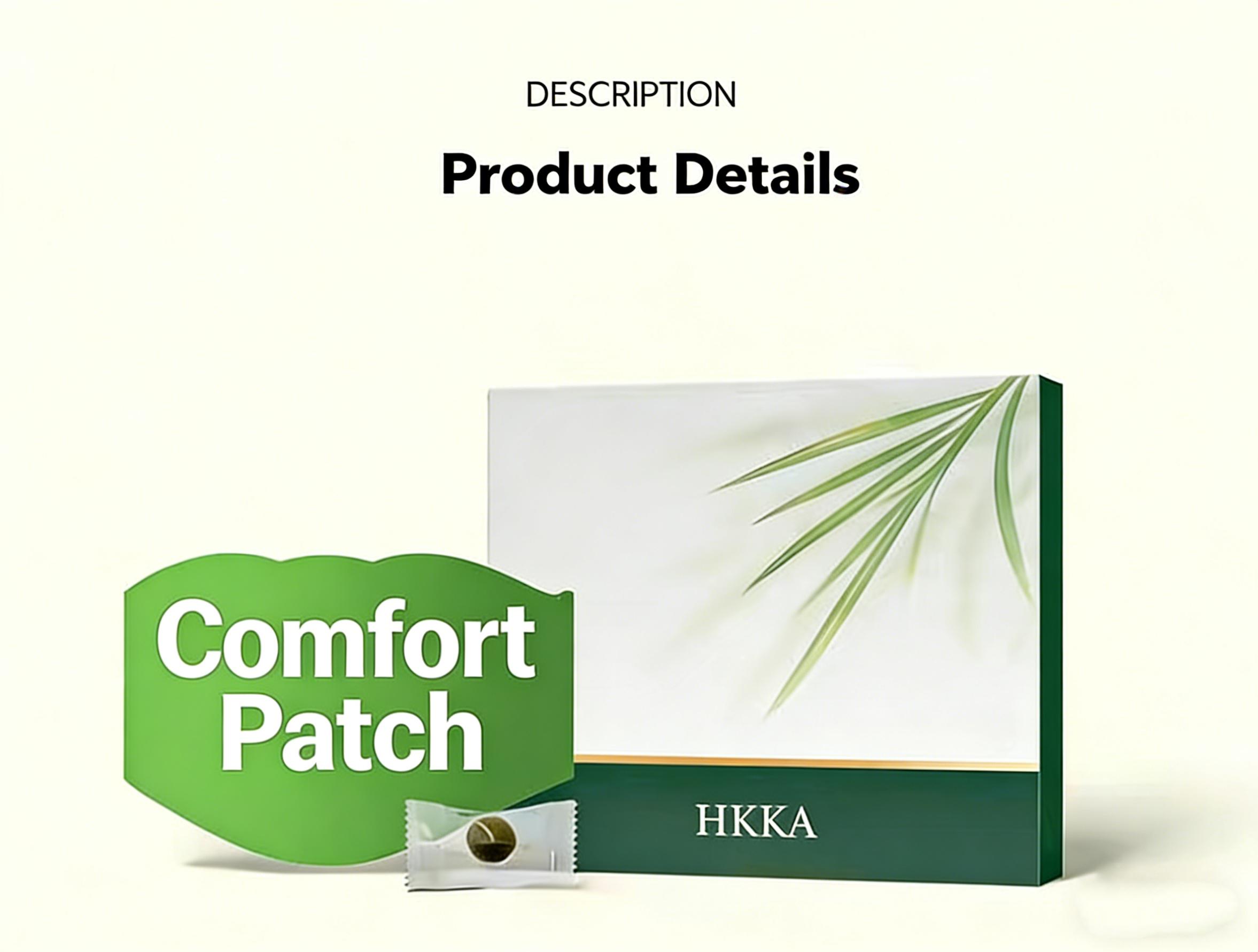 Hanbao Japanese Herbal Patch Balance Patch Navel Patch Body Mask