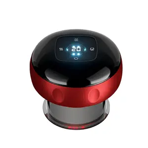 [REJIE]Intelligent massage cup,Electric cupping massager, red light+heat+suction therapy/muscle relief, cellulite, used for comfortable massage, portable charging massage tool, used for body care, gifts, vacuum electronic cupping massage device