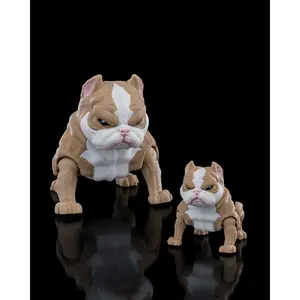 American Bulldog 3D Printed Articulating American Bulldog