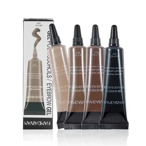 Eyebrow Tint Kit - Long-Lasting, Waterproof Brow Dye Gel Set | Smudge-Proof Brow Color