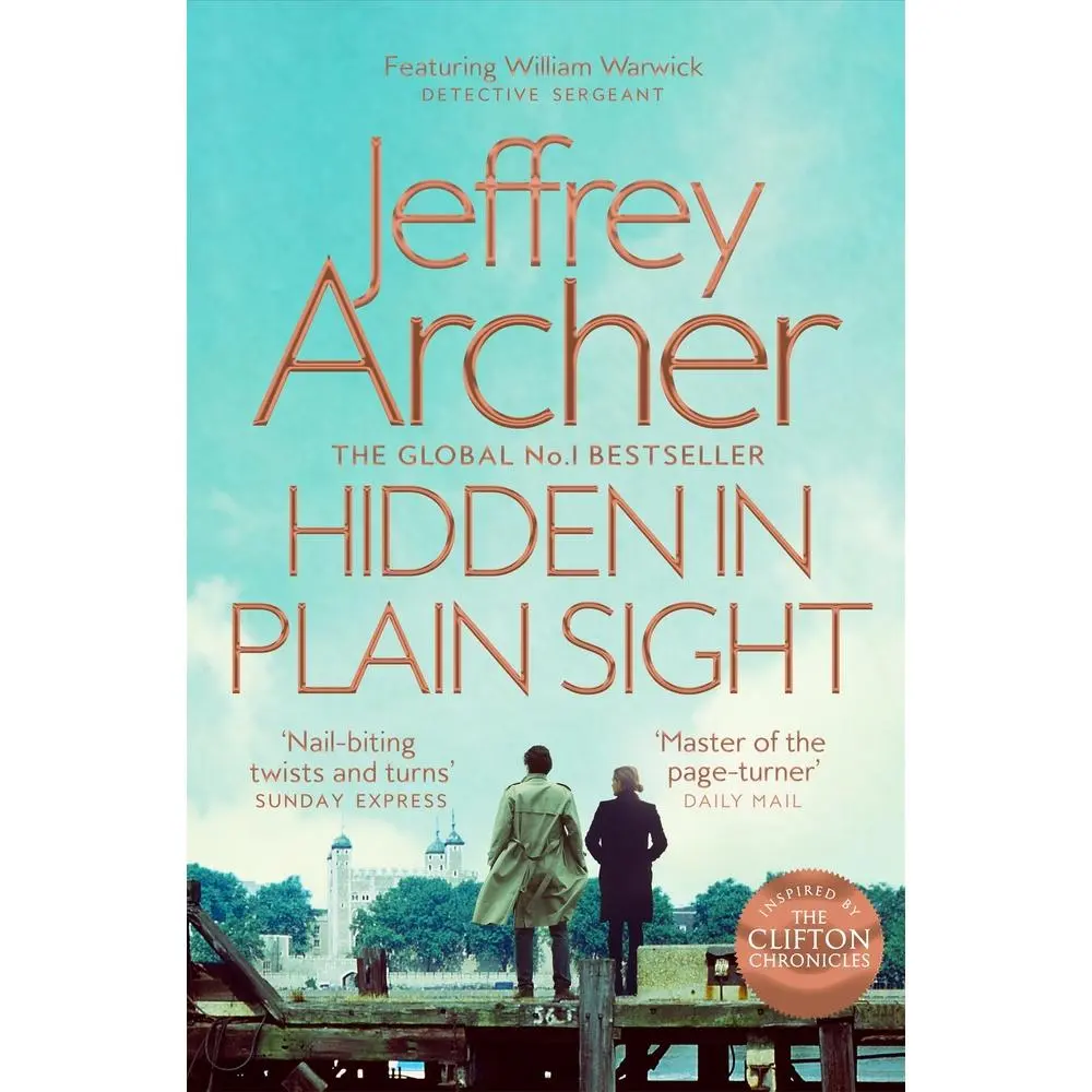 USED-Hidden in Plain Sight (William Warwick Novels) by Jeffrey Archer (Paperback)