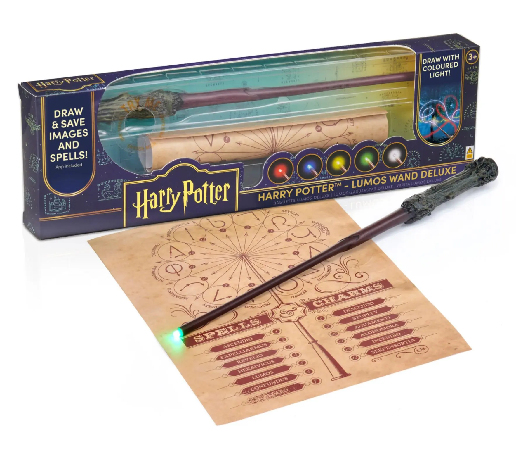 Wizarding World Deluxe Lumos Wand - 14" Wizarding World Deluxe Lumos Wand - 14"