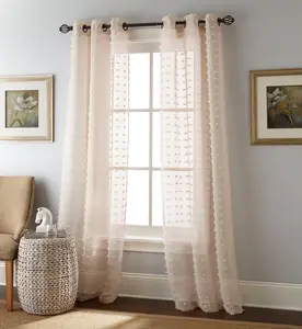 Payton Grommet Sheer Curtain Panel Pair