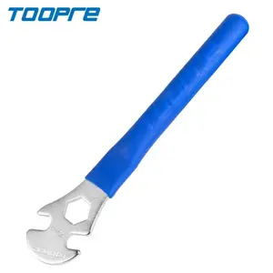 Toopre Bicycle Pedal Wrench, 15mm Extended Removal Tool for Road and Mountain Bikes, Bike Pedal Installation and Maintenance Kit