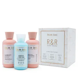 Color Edge Restore and Recharge Bundle | Professional Shampoo & Conditioner Kit for Silky Shiny Hair