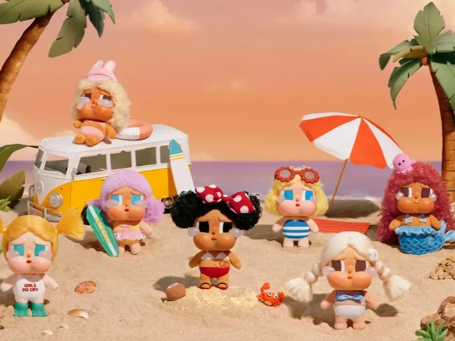 CryBaby Vacation Mode on Series Plush Blind Box