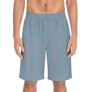 Western Custom Cattle Brand Men's Swim Trunks Swim Trunks