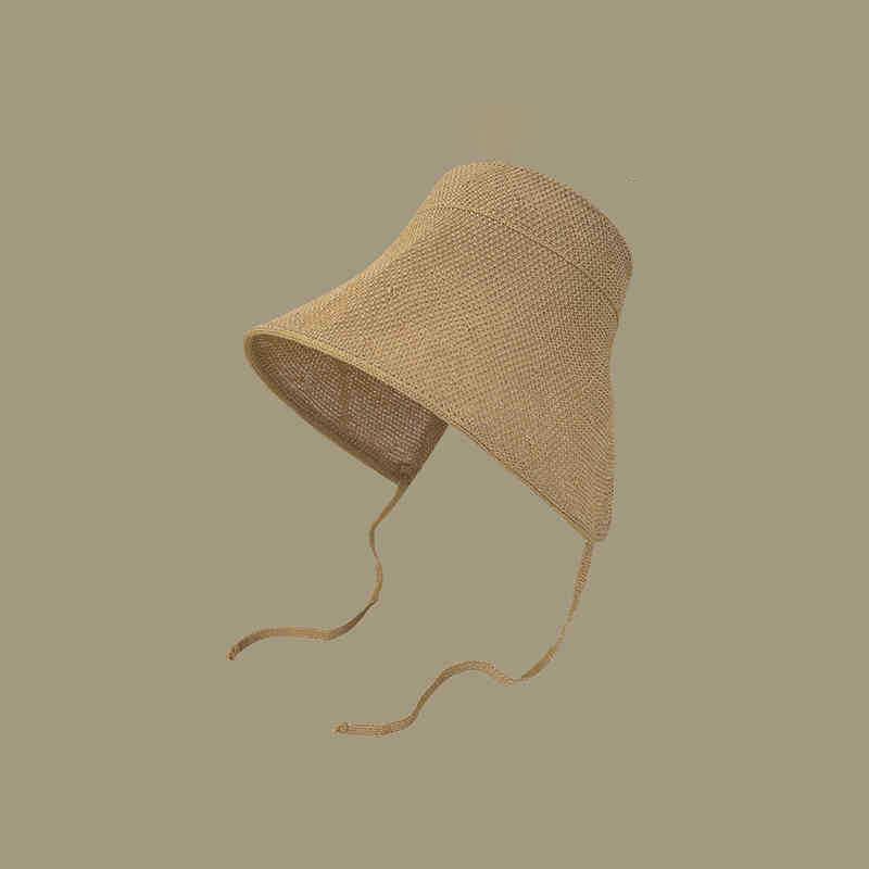 Cotton-Linen Summer Straw Hat — Sun Protection & Shade Hat | Seaside Woven Hat for Women | Vacation-Style Japanese Bucket Hat | Travel, Vacation, or Graduation Gift Cotton-Linen Summer Straw Hat — Sun Protection & Shade Hat | Seaside Woven Hat for Women | Vacation-Style Japanese Bucket Hat | Travel, Vacation, or Graduation Gift
