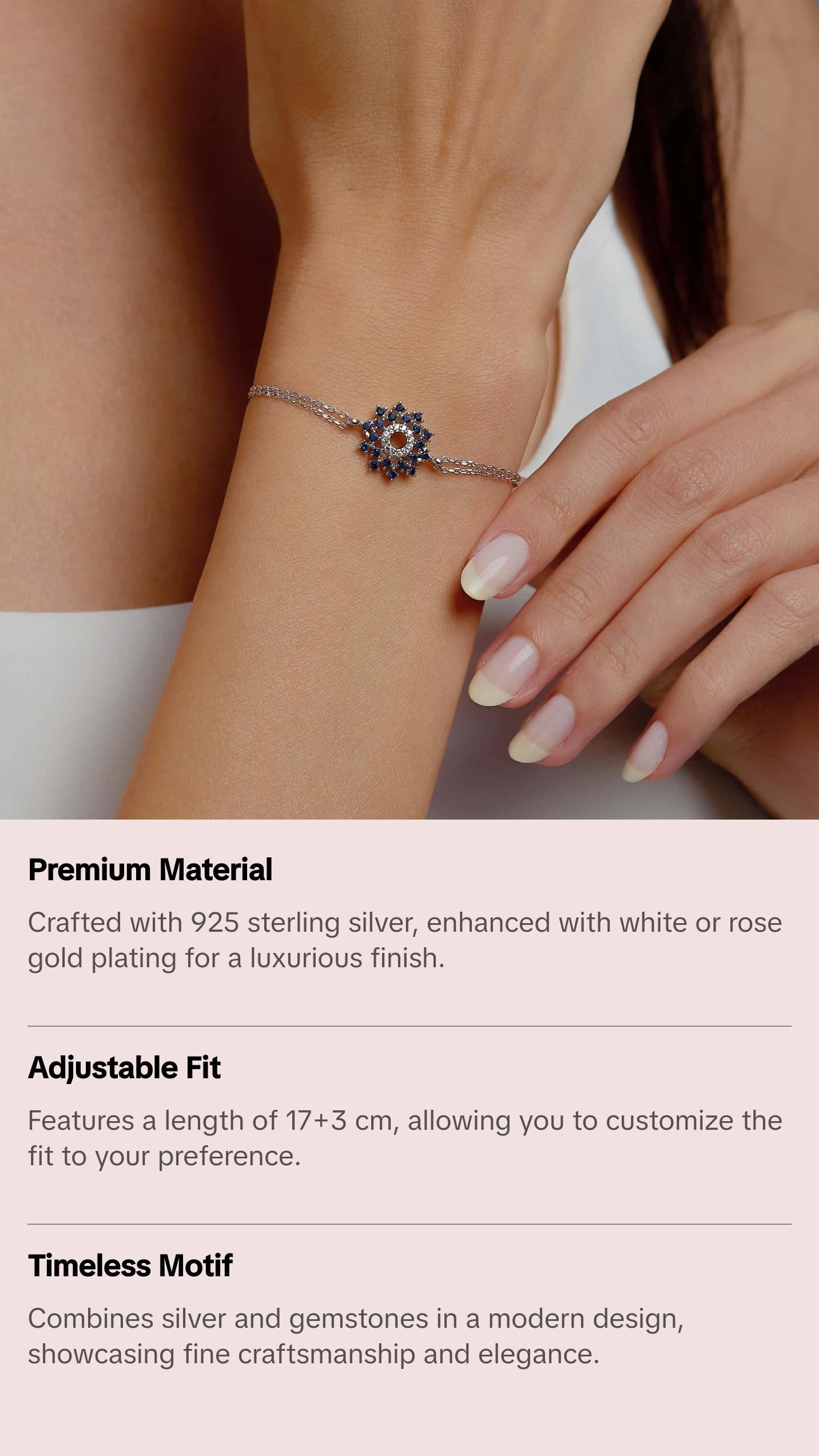 Sapphire Universe Bracelet