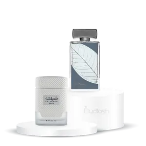 Shiyaaka Snow + Najdia Intense | Eau De Parfum | Unisex Fragrance | 100 ML | Mint - Lavender & Patchouli