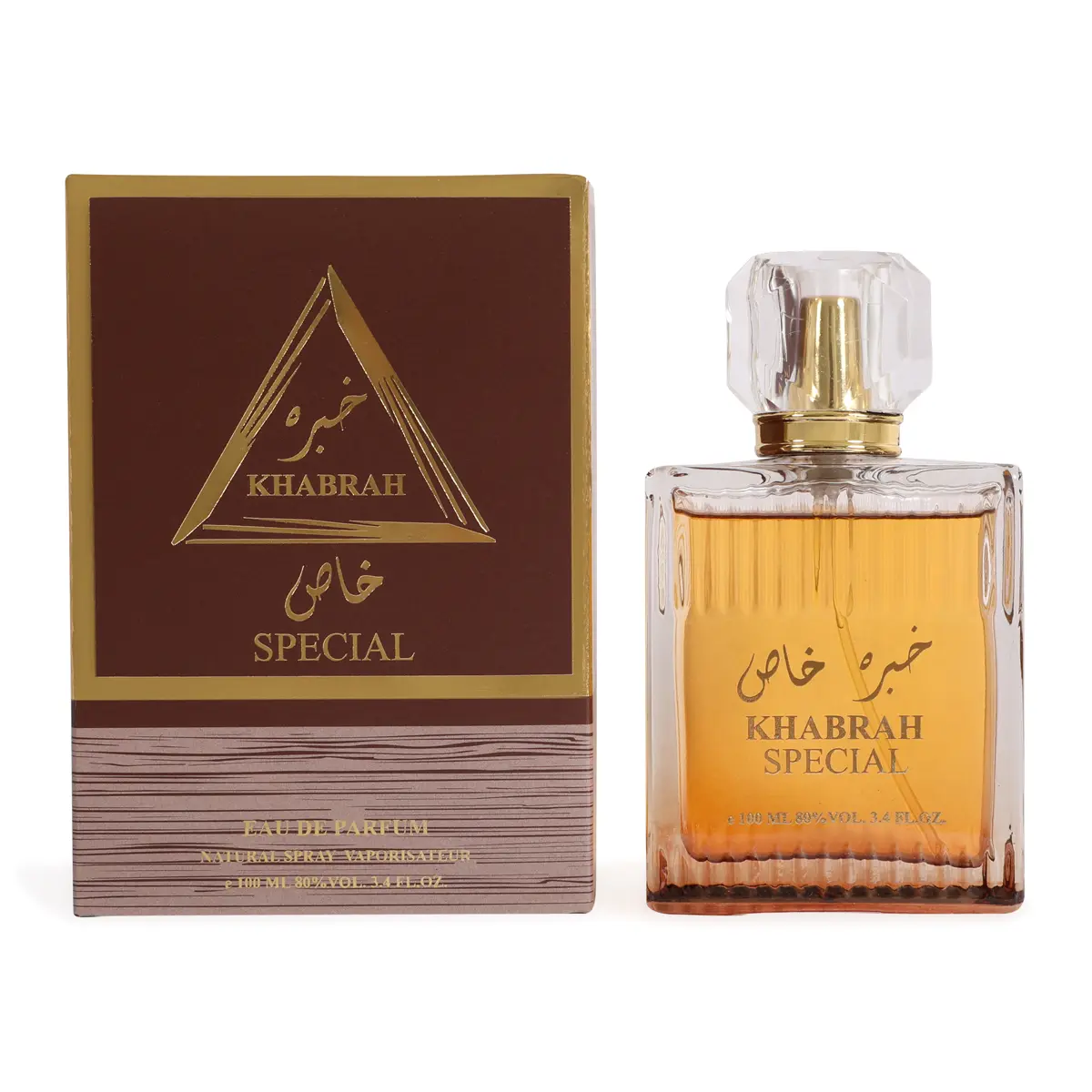 Khabrah Special Eau de Parfum Natural Spray Perfume for Men & Women 100ml/3.4fl.oz. - Unisex Fragrance