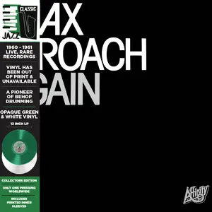 Max Roach - Again - Opaque Green & White  [VINYL RECORD - LP] Colored Vinyl, Green, Ltd Ed, White, Rmst, Deluxe Ed, Reissue