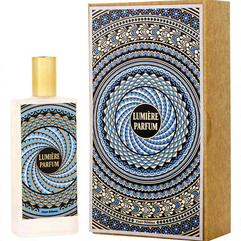 LUMIÈRE PARFUM AETHER Extrait | Luxe Textured Glass Bottle Fragrance