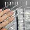 Long Pointed Fake Nail, Artificial Nails, Nail Extensions, 504pcs/set White & Transparent Full Cover Nail Tip Set, Acrylic DIY Salon Nail Art, Salon Quality Nails, Manicure & Pedicure Tools for Women & Girls, Nail Art Supplies