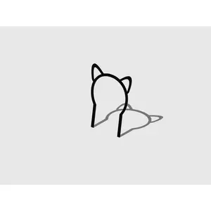 Cat Ears Hoop Trellis for Vining Plants