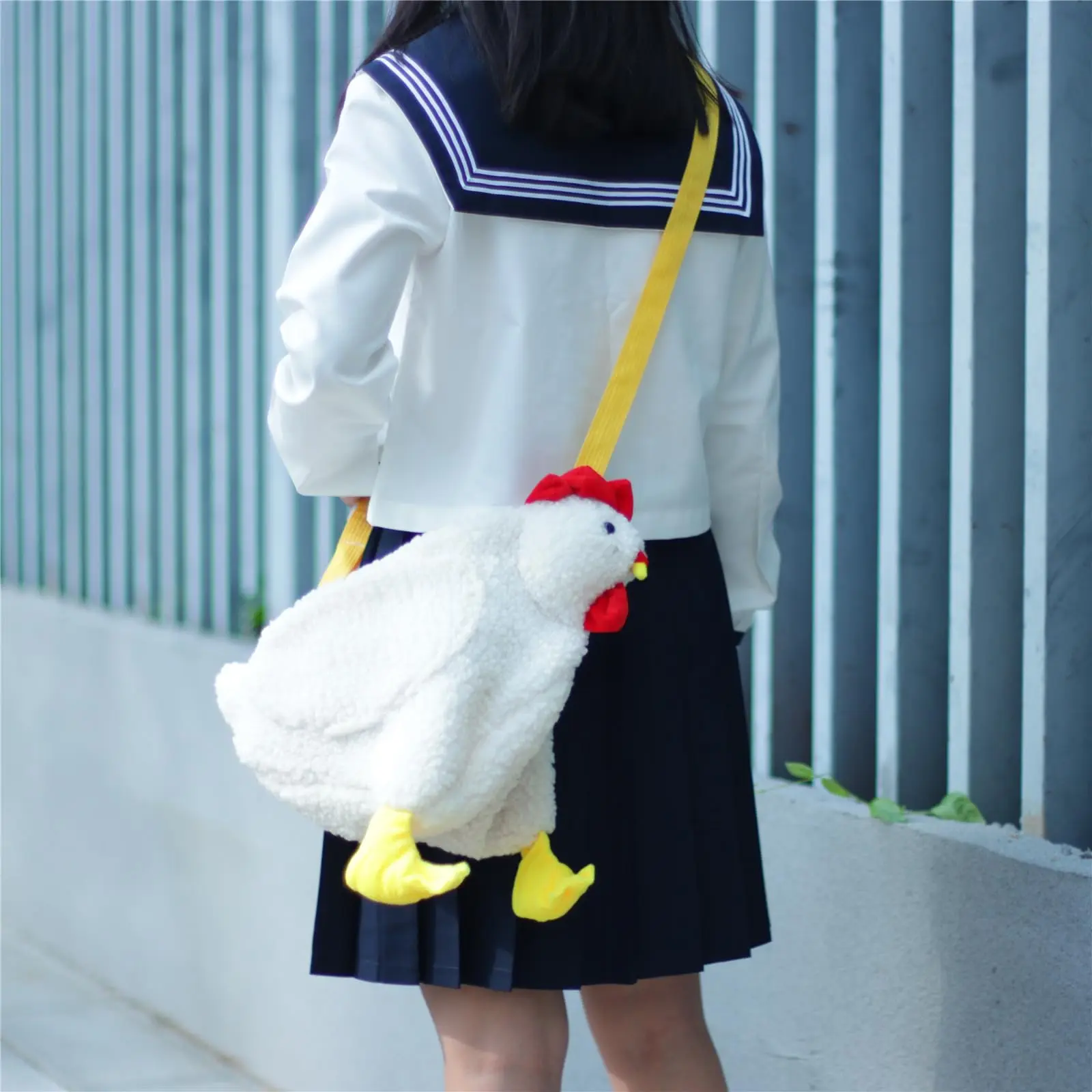 Funny Chicken Handbag Cute Crossbody Shoulder Bag for Women  Purse Hen Shaped Gift