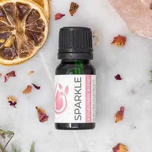 Sparkle 100% Pure Essential Oil Blend- Uplifting Citrus Blend, Confidence in a Bottle