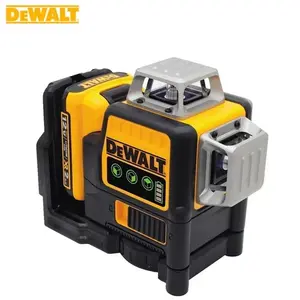 DEWALT 089 Self Leveling Laser Level Instrument For Tile Laying Wall Installation Building Layout And Indoor Renovation High Definition Light Ray Wide Coverage Range Stable Calibration And Shockproof Outer Structure