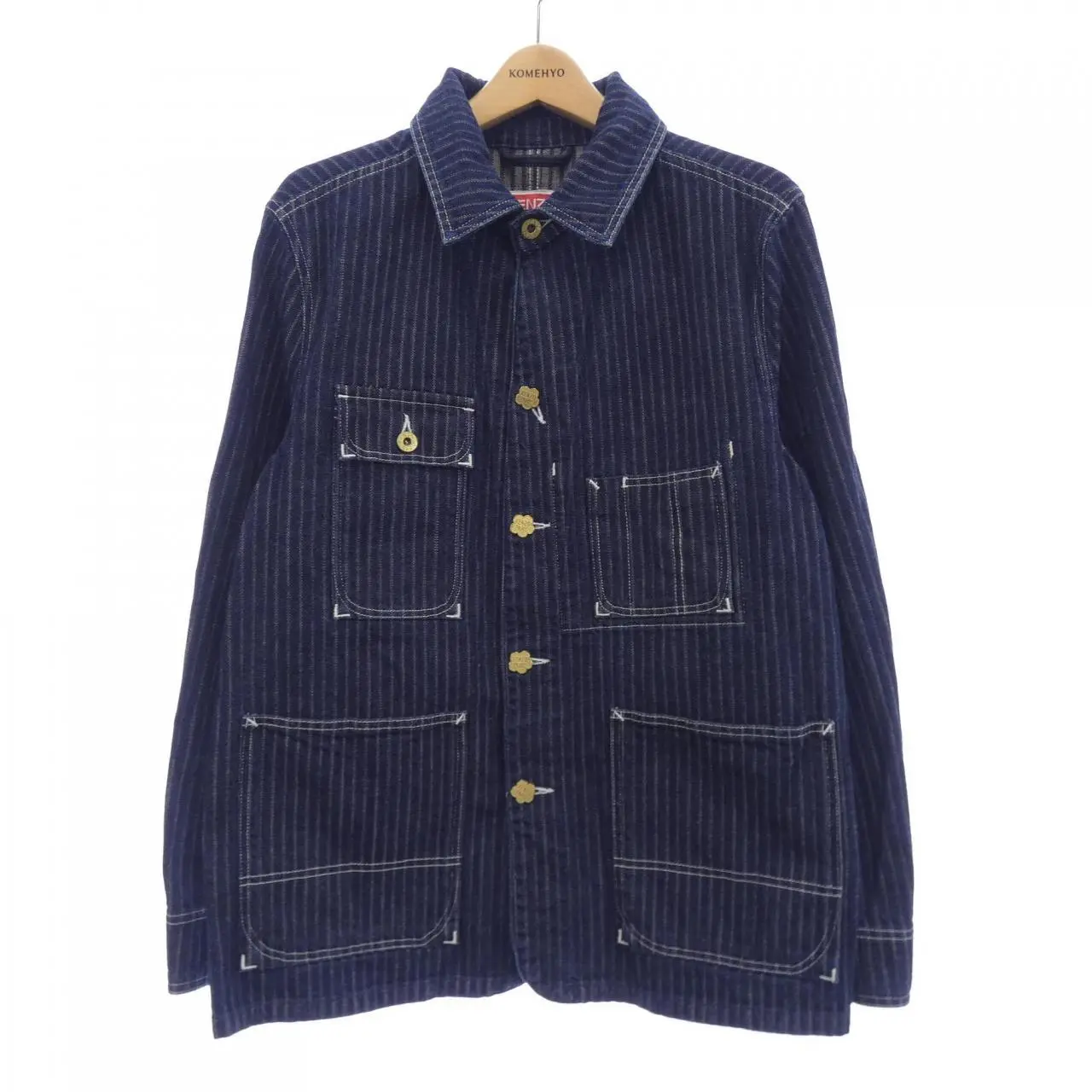 Pre-owned KENZO Denim Small Leather Goods Jacket