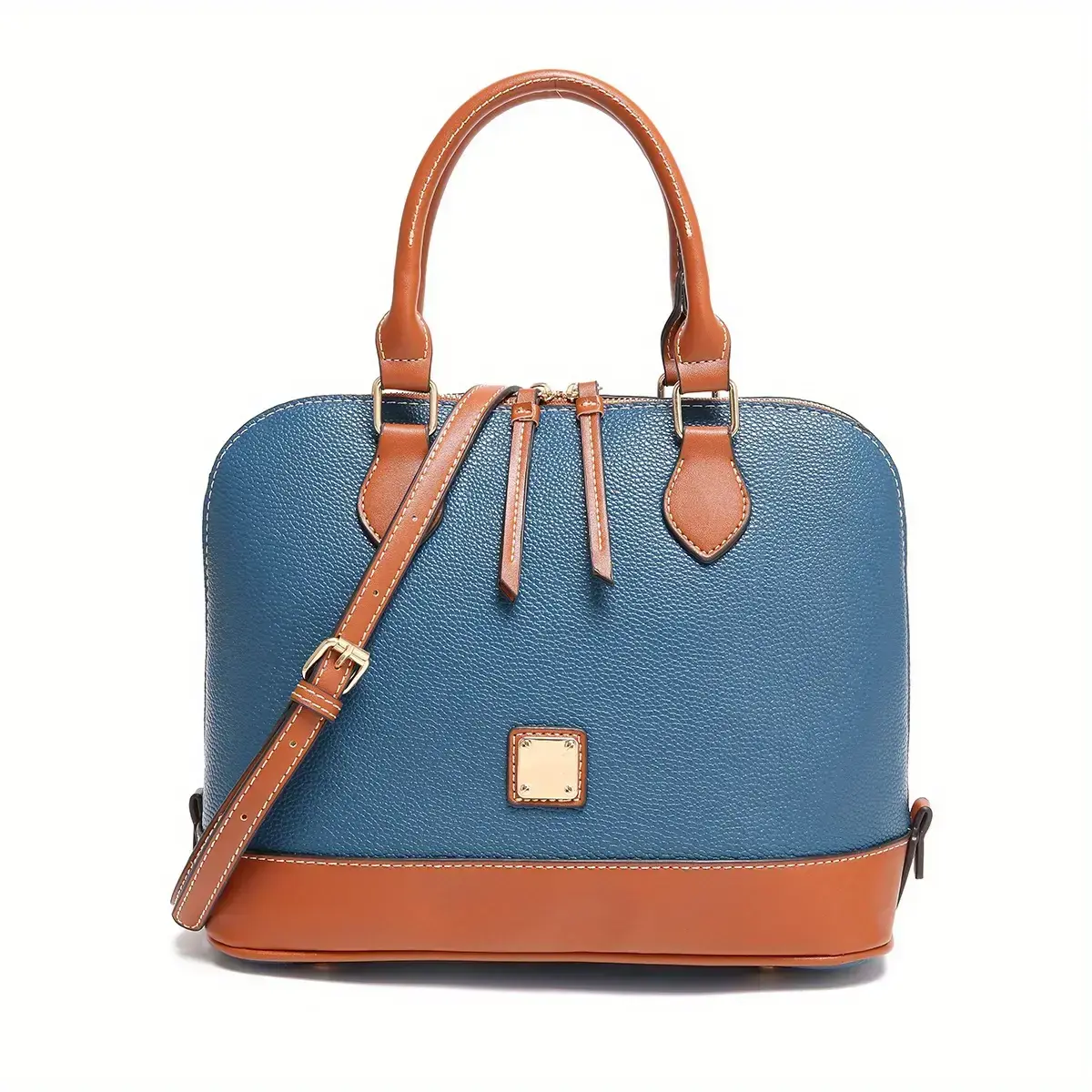 Fashionable commuting and vacation large capacity handbag, women's solid color lizard print daily shoulder crossbody bag Luxury Leather SatchelGift Fashionable commuting and vacation large capacity handbag, women's solid color lizard print daily shoulder crossbody bag Luxury Leather SatchelGift