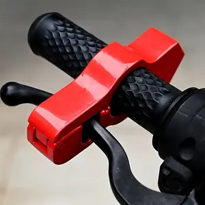 Heavy‑Duty Aluminum Alloy Anti‑Theft Throttle Handlebar Lock with 2 Spare Keys, Battery‑Free Security Grip Lock, Quick‑Install Universal Motorcycle Lock for Motorcycles ATVs Scooters Dirt Bikes Off‑Road Vehicles