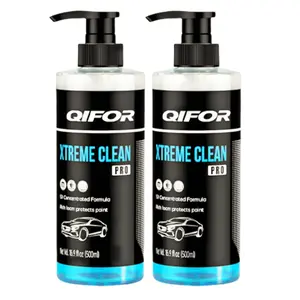 QIFOR Car Wash Soap,Wash Liquid - High Foam Car Wash Pre-Rinse, Deep Cleaning, Softening and Removing Dirt, Suitable for All Vehicle Surfaces, Including Cars, Trucks, SUVs, and Motorcycles