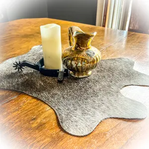Mini Silver Mist Cowhide