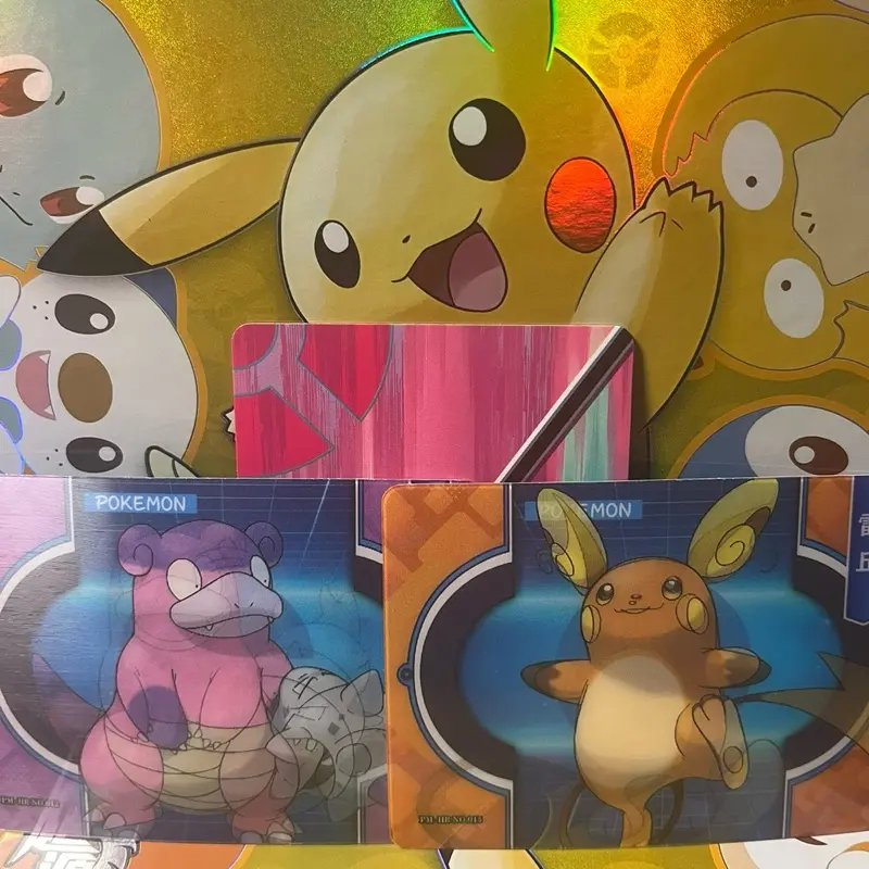 Pokemon Elf Origin 2.0 Lenticular Singles - Featuring Pikachu and Friends on Vibrant Gold Background - TikTok Shop Pokemon Elf Origin 2.0 Lenticular Singles - Featuring Pikachu and Friends on Vibrant Gold Background - TikTok Shop