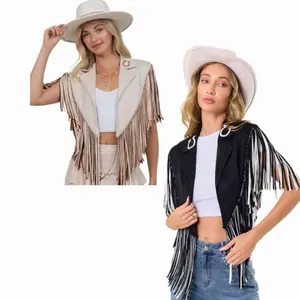 Western Fringe Decorative Accessory for Western-Themed Outfits, Boho Style Accent Piece