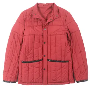 Pre-owned Dunhill Polyester Small Leather Goods Quilted Padded Jacket