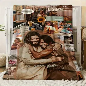 The Chosen (Bible & Disciples) Throw Blanket, Funny Fashion Blankets Cute Ultra-Soft Warm Blanket Unique All-Season Comfortable Blankets Quilt For Room Couch Car Camping Office, Birthday Christmas Gift Decor
