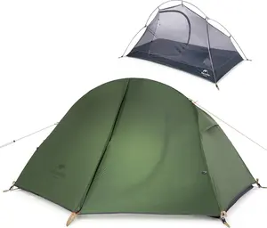Naturehike Backpacking Tent for 1 Person Camping Hiking Lightweight Waterproof One Person Tent with Footprint